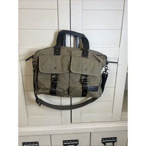 Tumi T Tech Denim Messenger Bag Essential Gear Laptop Work Bag